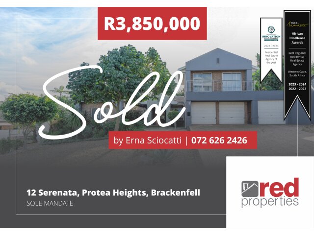  12  Serenata Crescent, Protea Heights, Brackenfell 